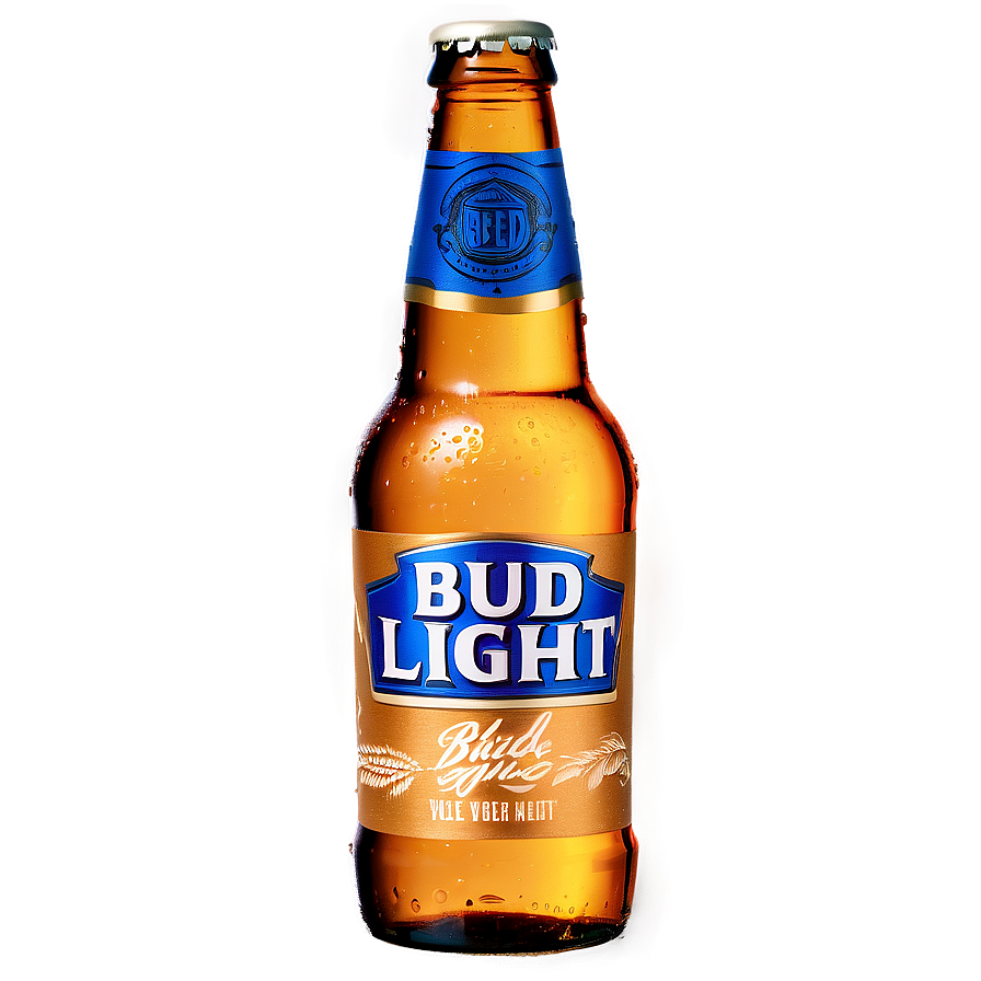 Bud Light Golden Wheat Bottle Png Tep PNG Image