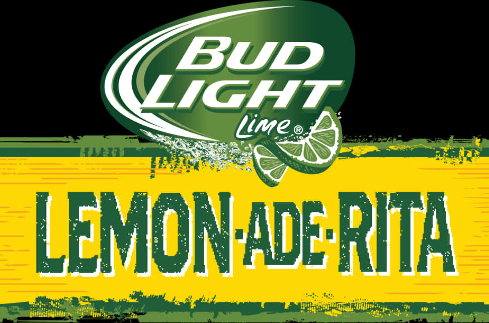 Bud Light Lemon Ade Rita Logo PNG Image