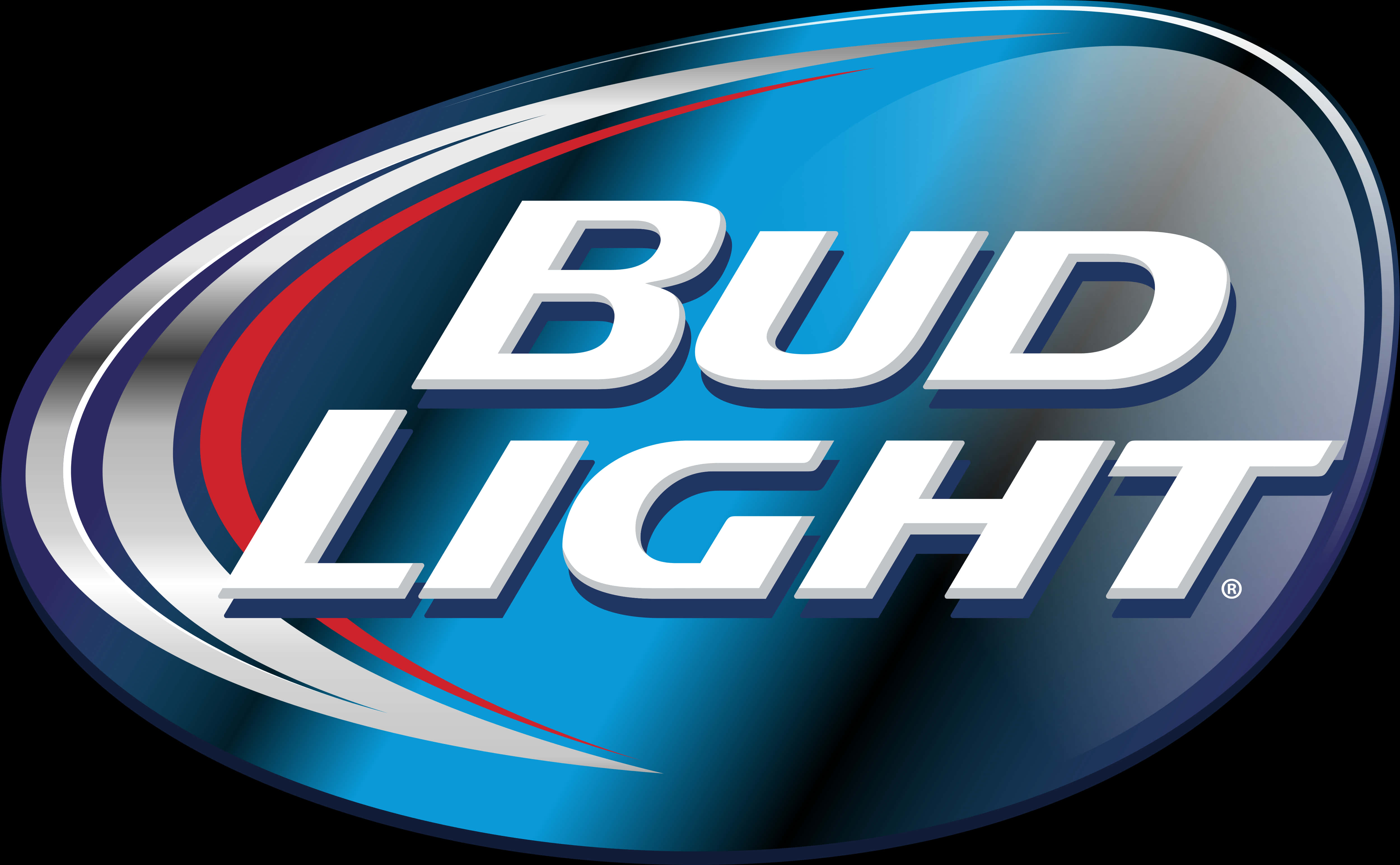 Bud Light Logo Branding PNG Image