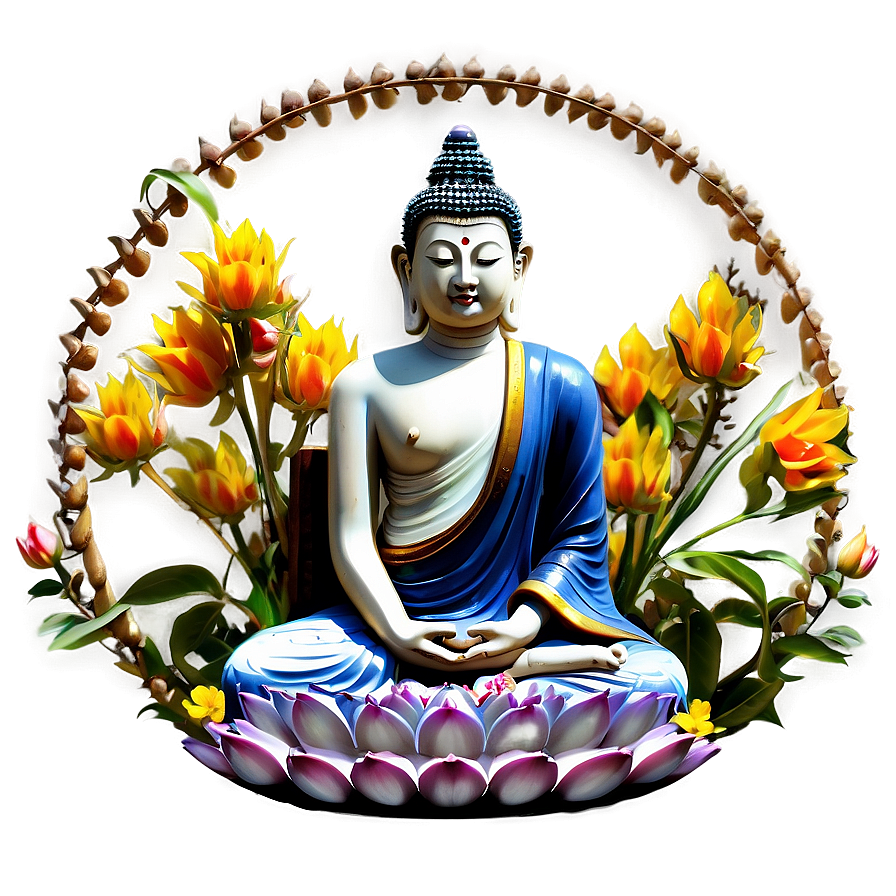 Buddhist Compassion Art Png 10 PNG Image