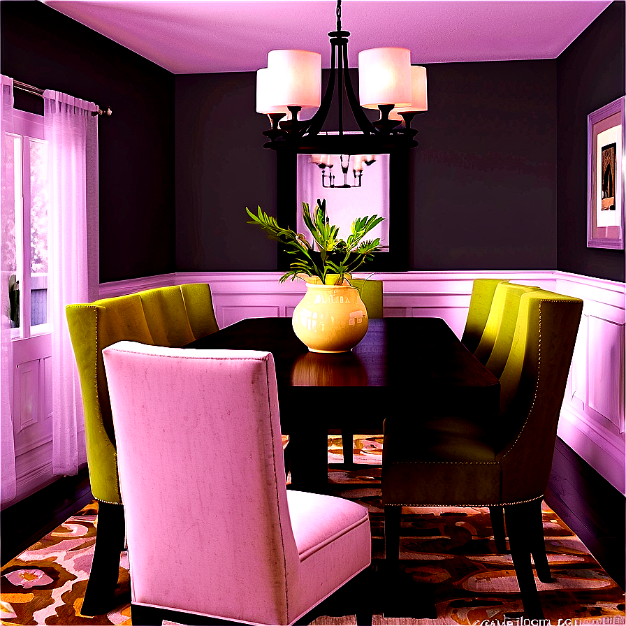 Budget Dining Room Makeovers Png Olf PNG Image