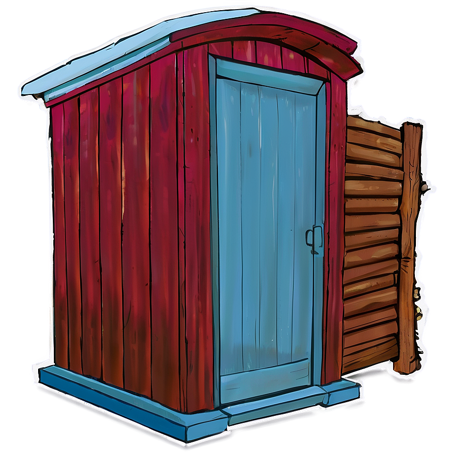 Budget-friendly Outhouse Build Png Ksk PNG Image