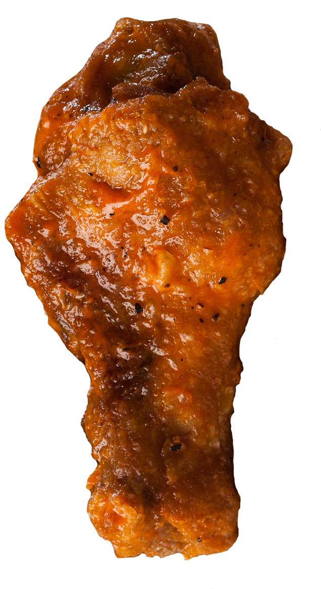 Buffalo Chicken Wing Single PNG Image