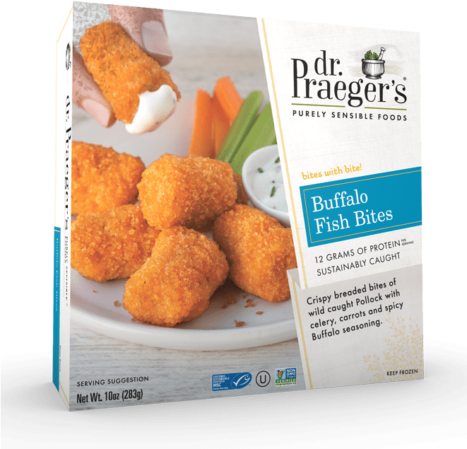 Buffalo Fish Bites Packaging PNG Image