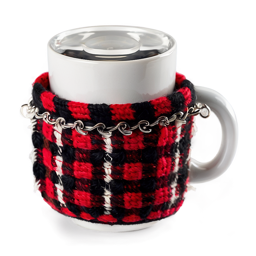 Buffalo Plaid Cup Cozy Png 38 PNG Image