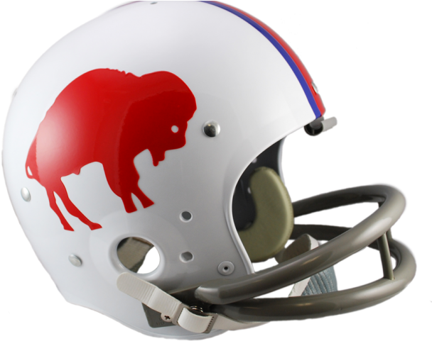 Buffalo Themed Football Helmet PNG Image