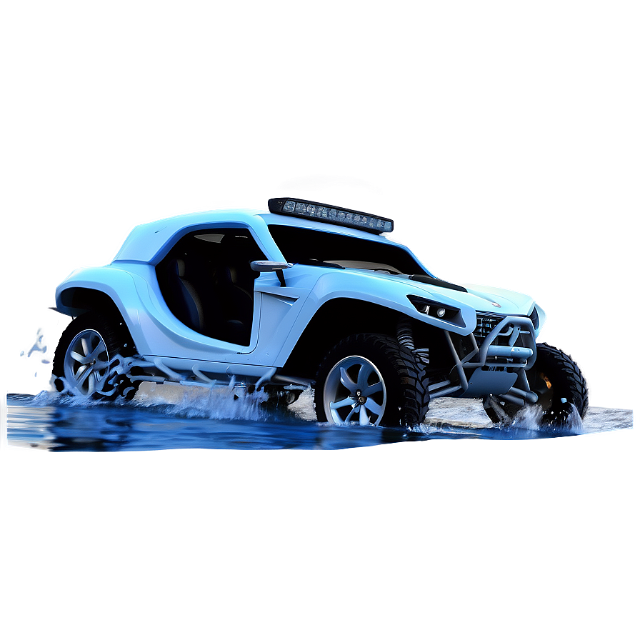 Buggy Through The Water Splash Png 37 PNG Image