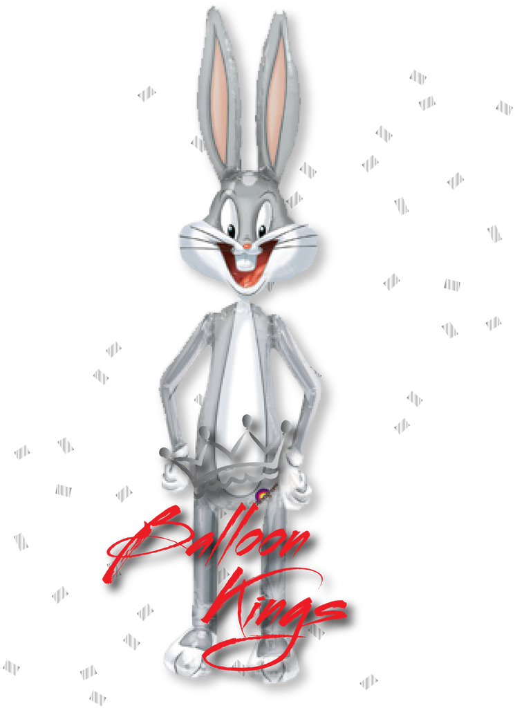 Bugs Bunny Balloon King Promo PNG Image