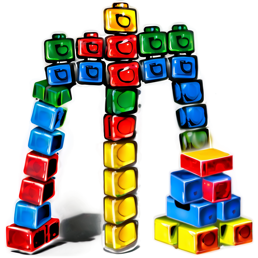 Building Blocks Set Png Vuu PNG Image