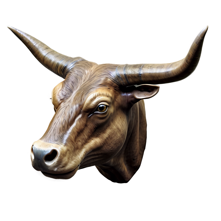 Bull Head With Horns Png Jfn PNG Image