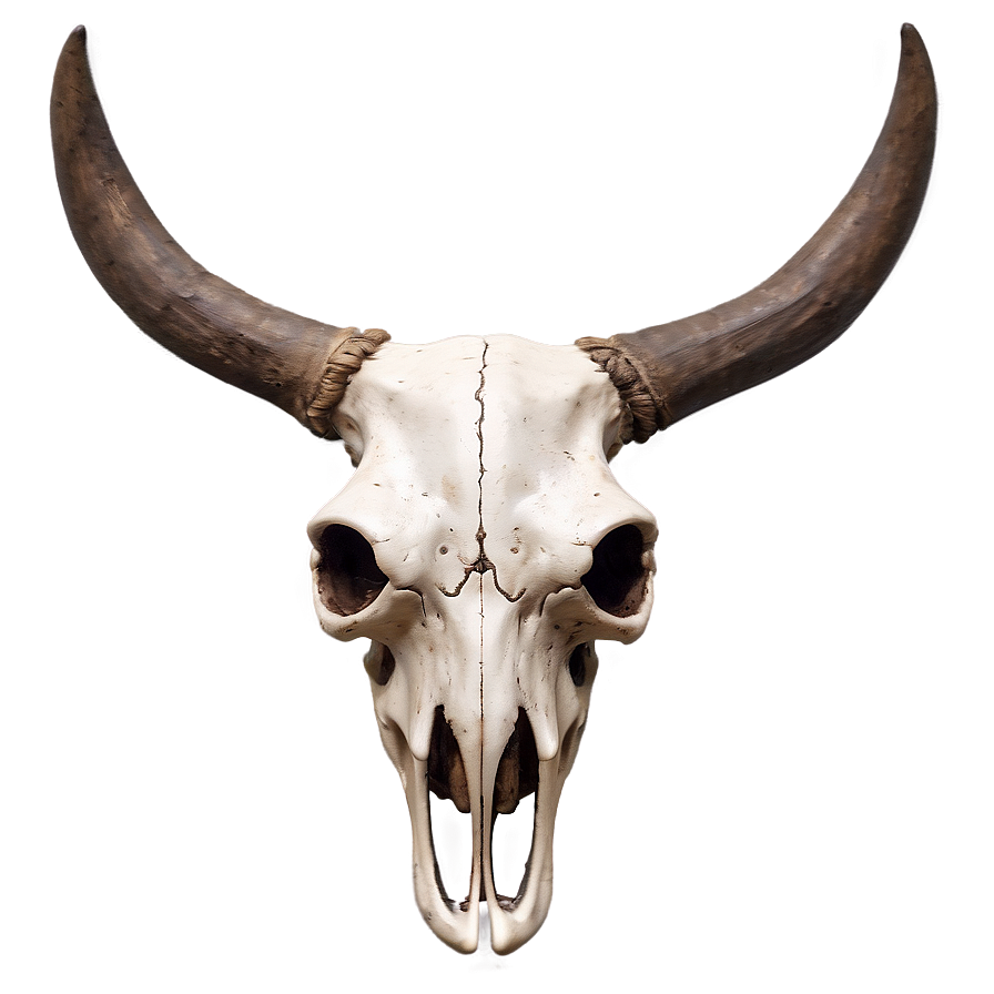 Bull Skull With Horns Png 06122024 PNG Image