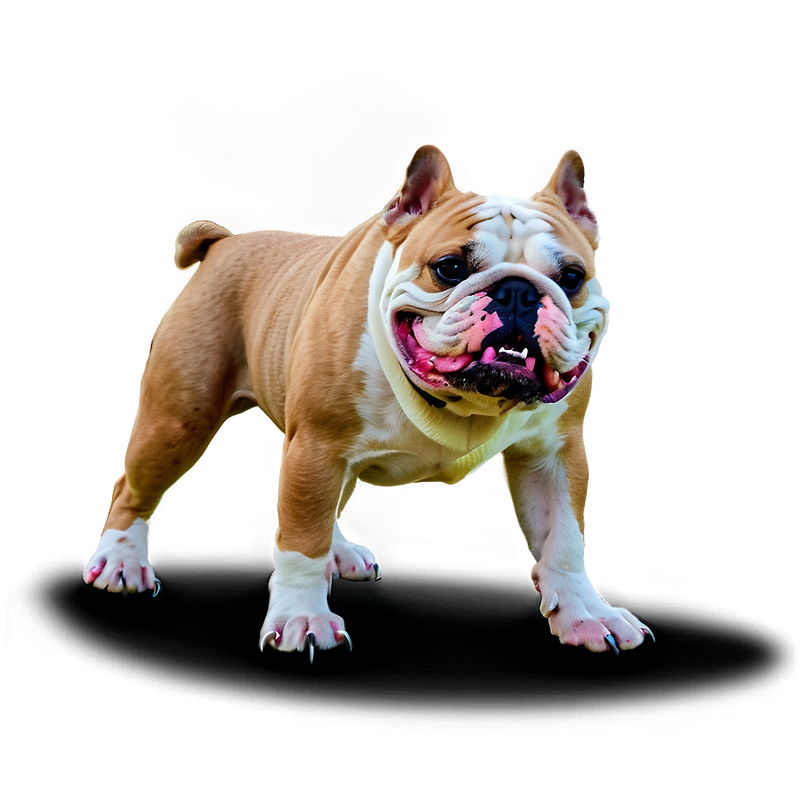 Bulldog On Walk Png 05212024 PNG Image