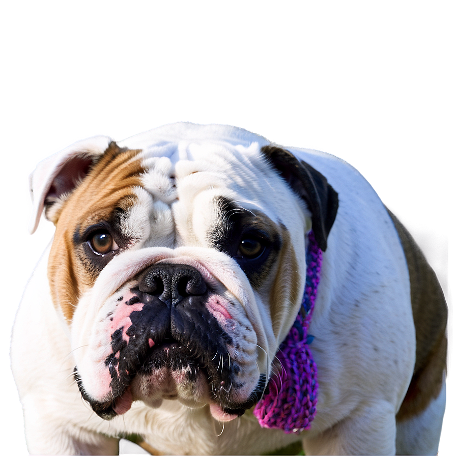 Bulldogs Enjoying Snow Png Hua24 PNG Image