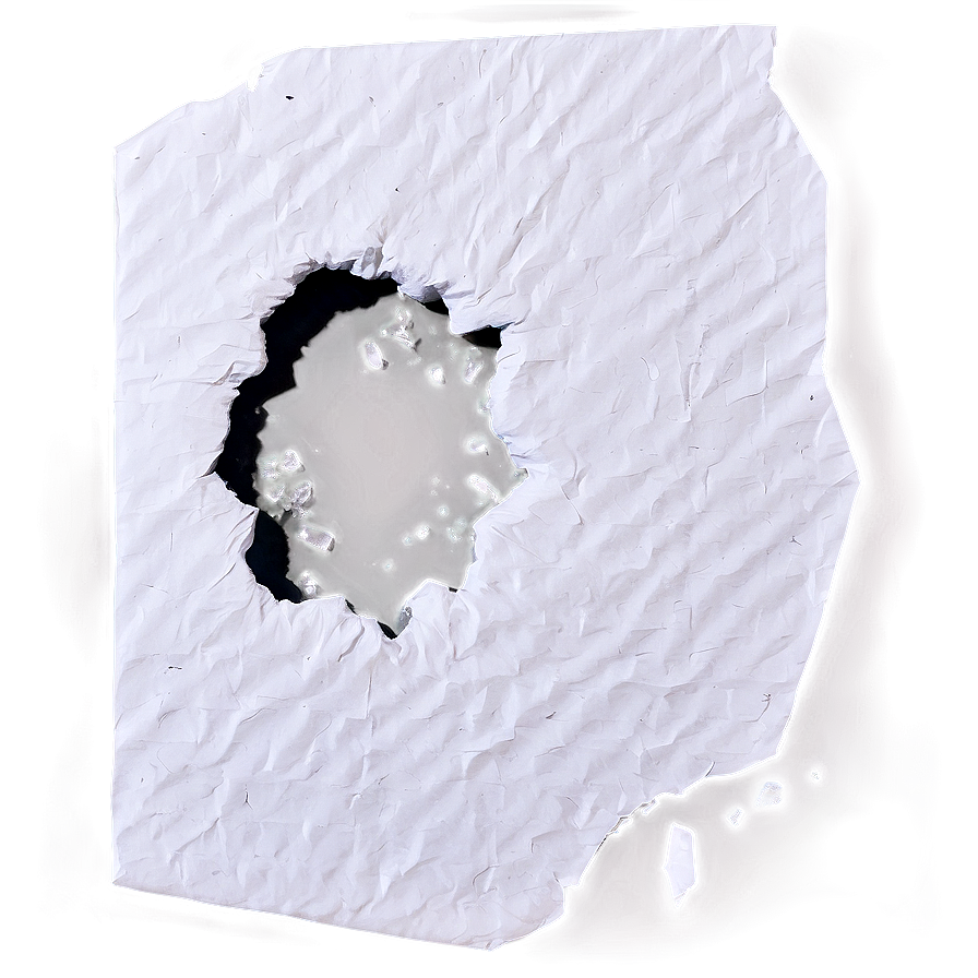 Bullet Hole Through Paper Png Yqa99 PNG Image