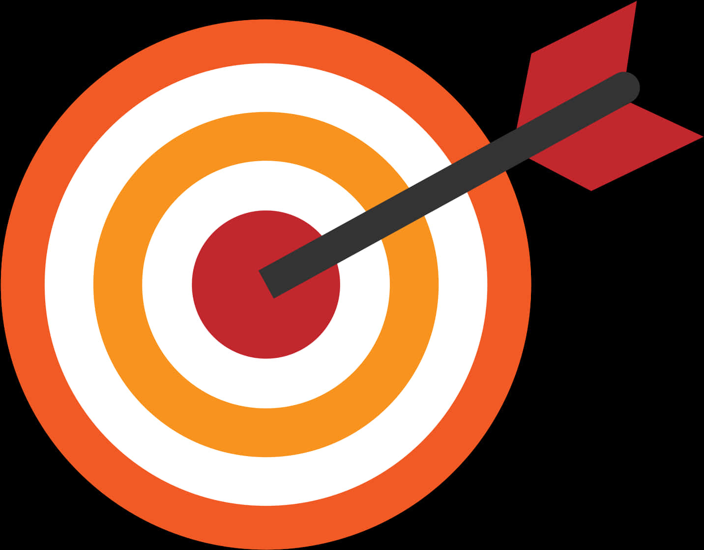 Bullseye Accuracy Concept PNG Image