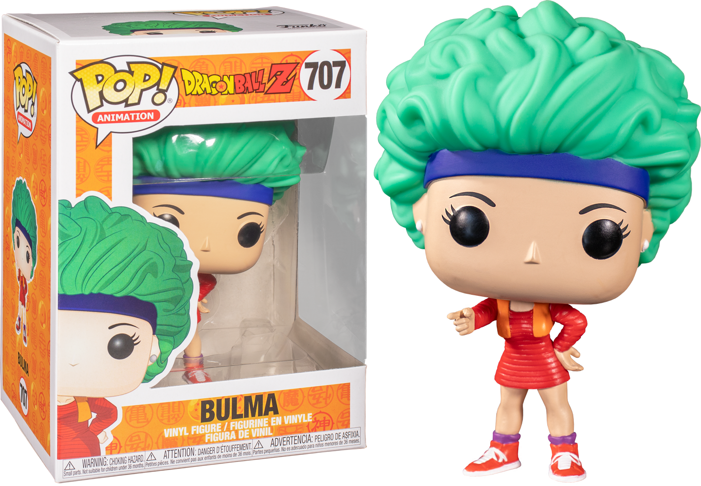 Bulma Funko Pop Figure Dragon Ball Z PNG Image