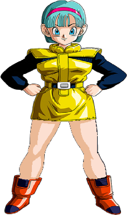 Bulmain Yellow Dress D B Z PNG Image