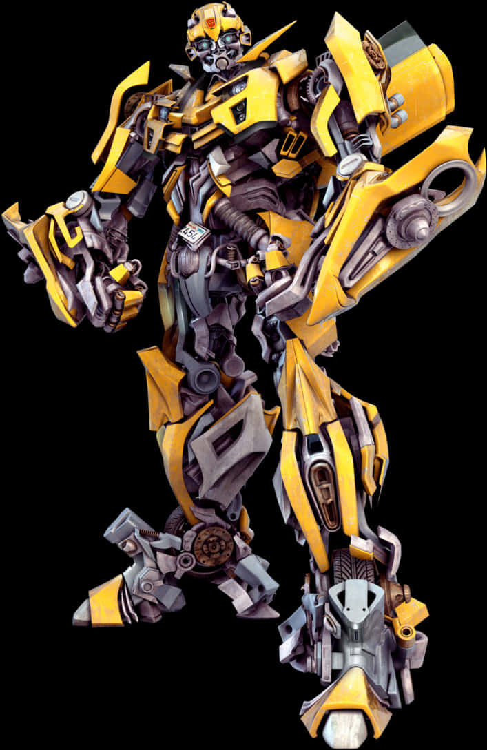 Bumblebee Transformers Autobot PNG Image