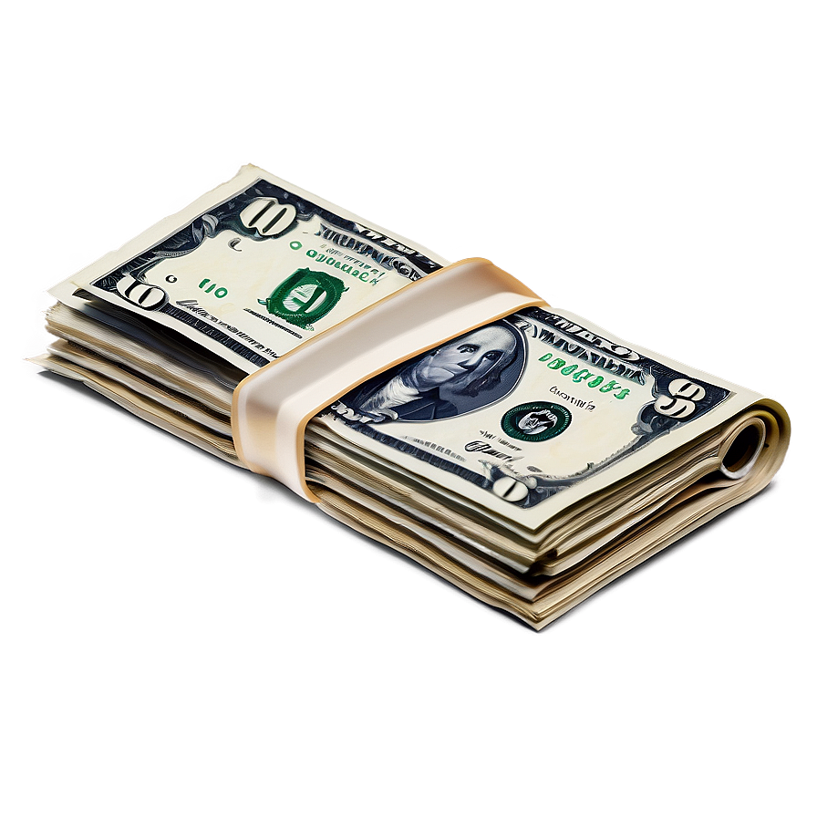 Bundled Money Png 05252024 PNG Image