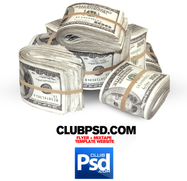 Bundlesof U S Dollars Stacked PNG Image