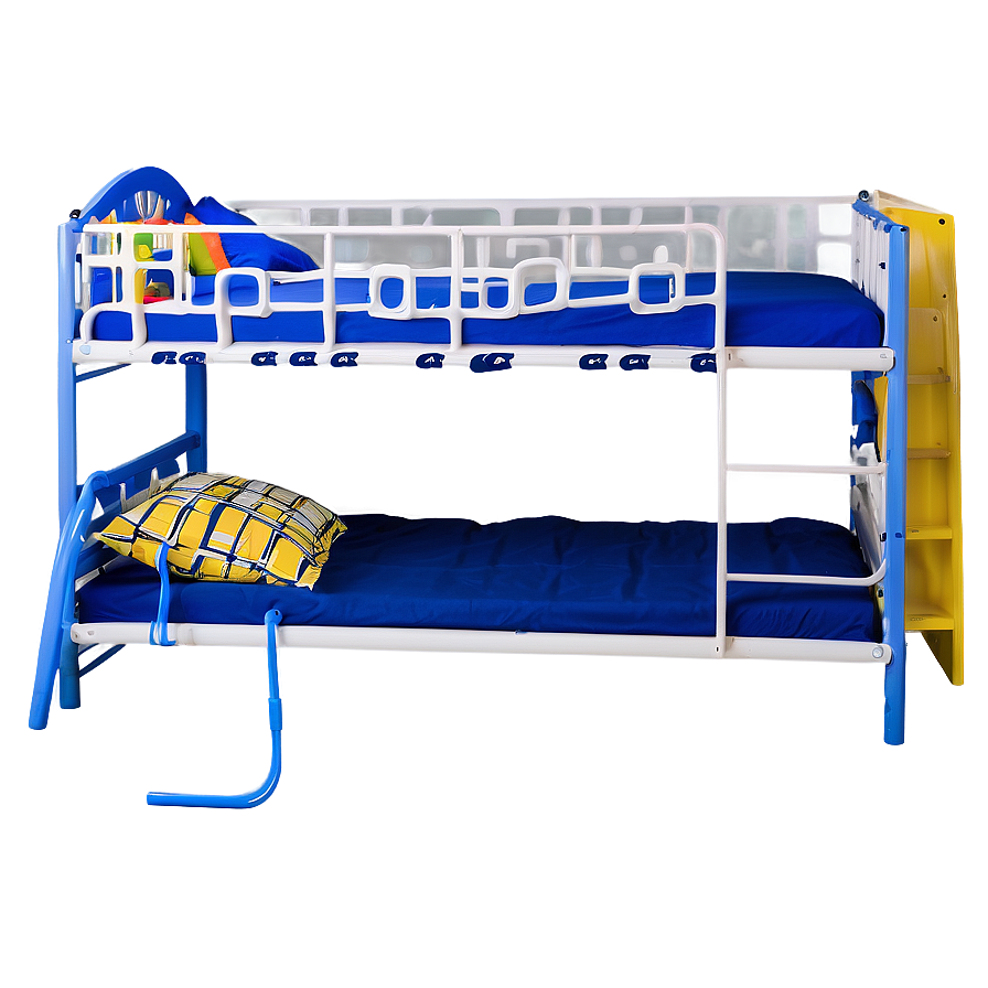 Bunk Bed With Slide Png 06132024 PNG Image