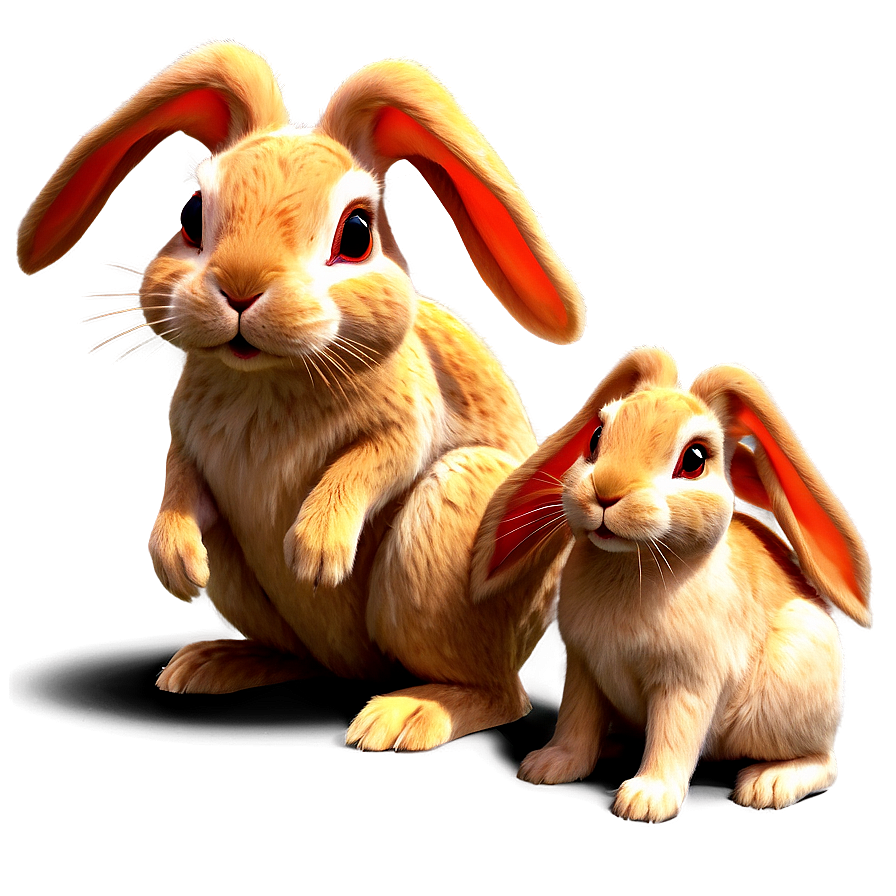 Bunny Family Png Liu48 PNG Image