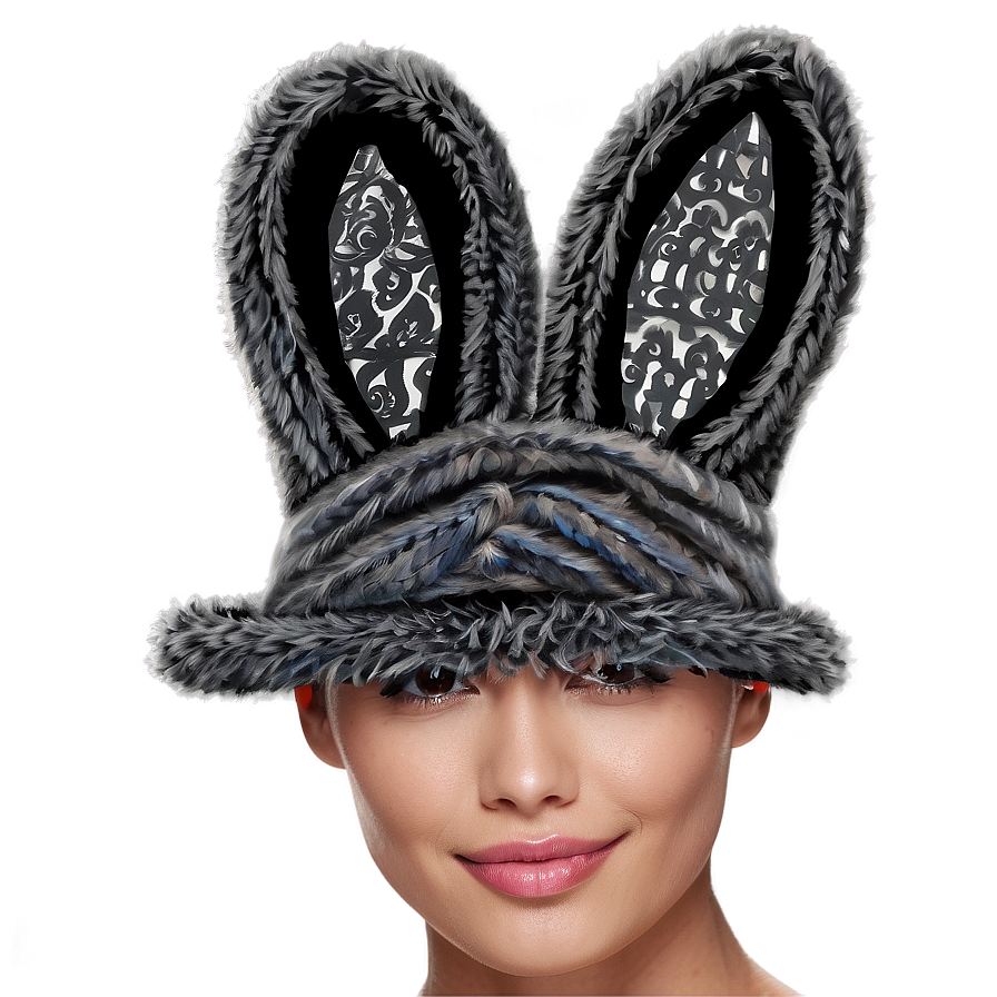 Bunny Hat For Adults Png Jpn7 PNG Image