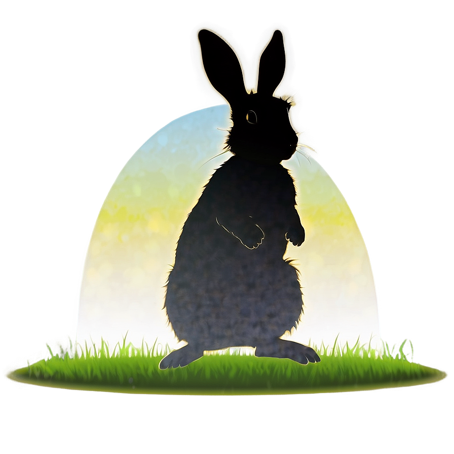 Bunny Silhouette Png 6 PNG Image