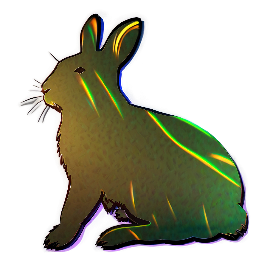 Bunny Silhouette Png Kvj39 PNG Image