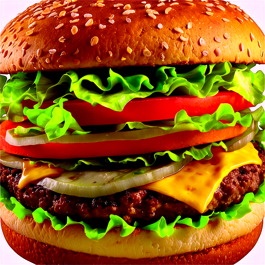 Burger King Cheeseburger Png 05212024 PNG Image