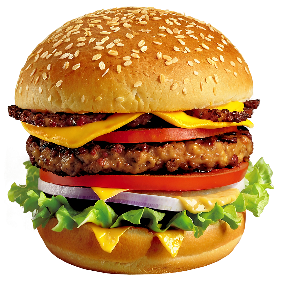 Burger King Cheeseburger Png Wdw PNG Image