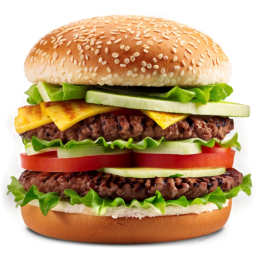 Burger King Double Whopper Png Vpd35 PNG Image