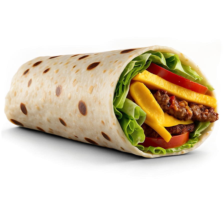 Burger King Veggie Wrap Png Nio90 PNG Image