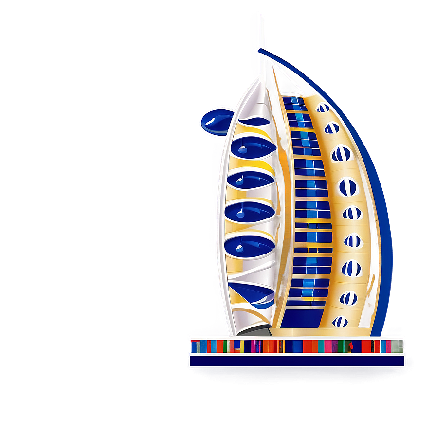 Burj Al Arab Hotel Png 06242024 PNG Image