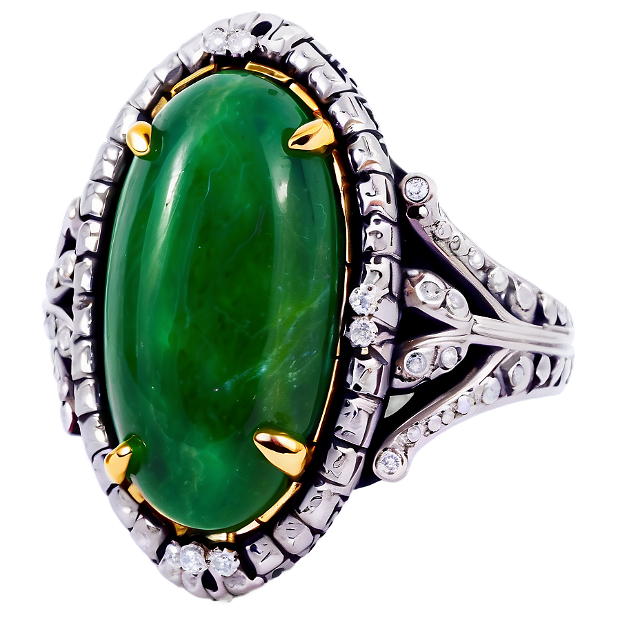 Burmese Jade Ring Png 06112024 PNG Image