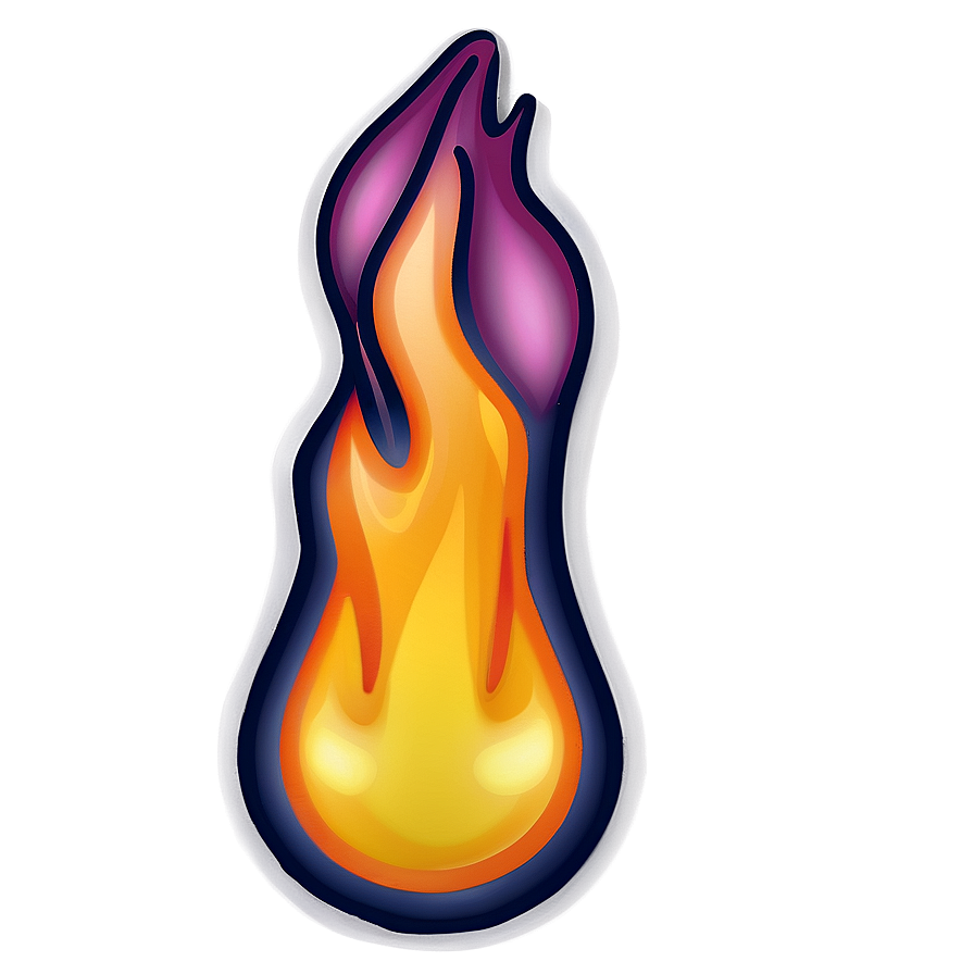 Burn Fire Emoji Icon Png 20 PNG Image