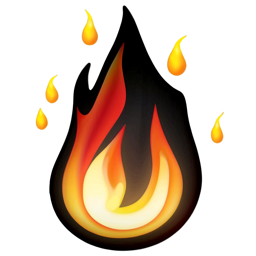 Burning Fire Emoji Creation Png 05042024 PNG Image