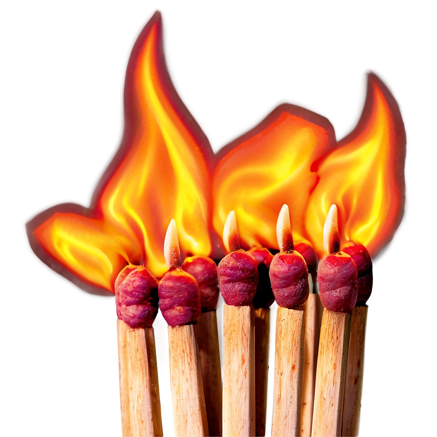 Burning Match Png Vxa PNG Image