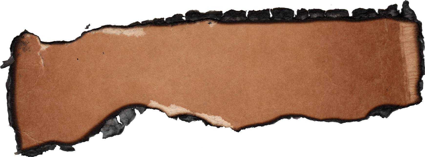 Burnt Edge Paper Texture PNG Image