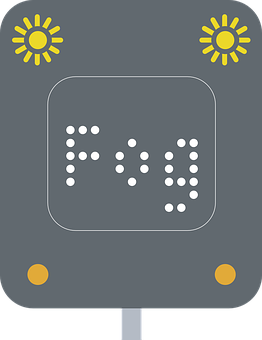 Bus Stop Sign Braille Representation PNG Image