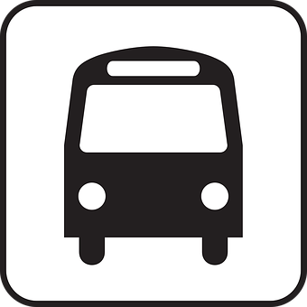 Bus Symbol Icon PNG Image