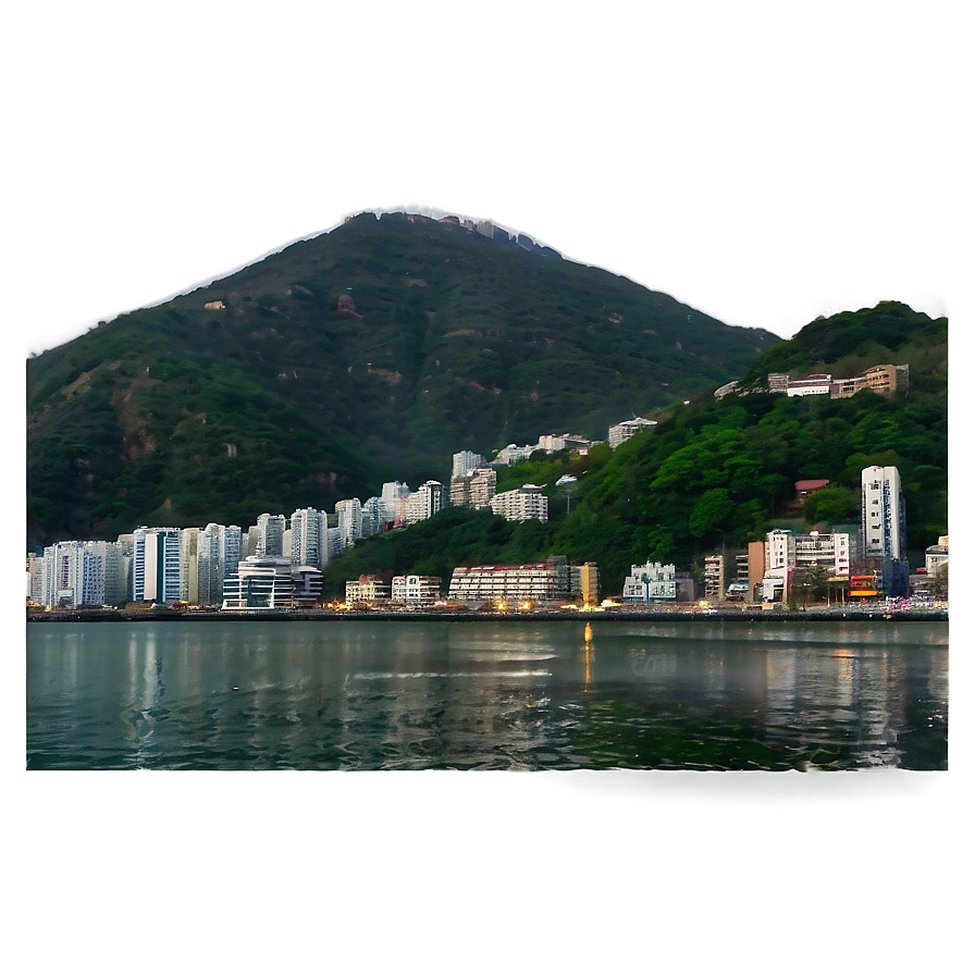 Busan City Coastal View Png Xew PNG Image