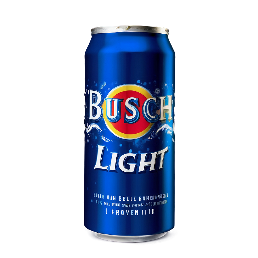 Busch Light Can Design Png Ieu PNG Image