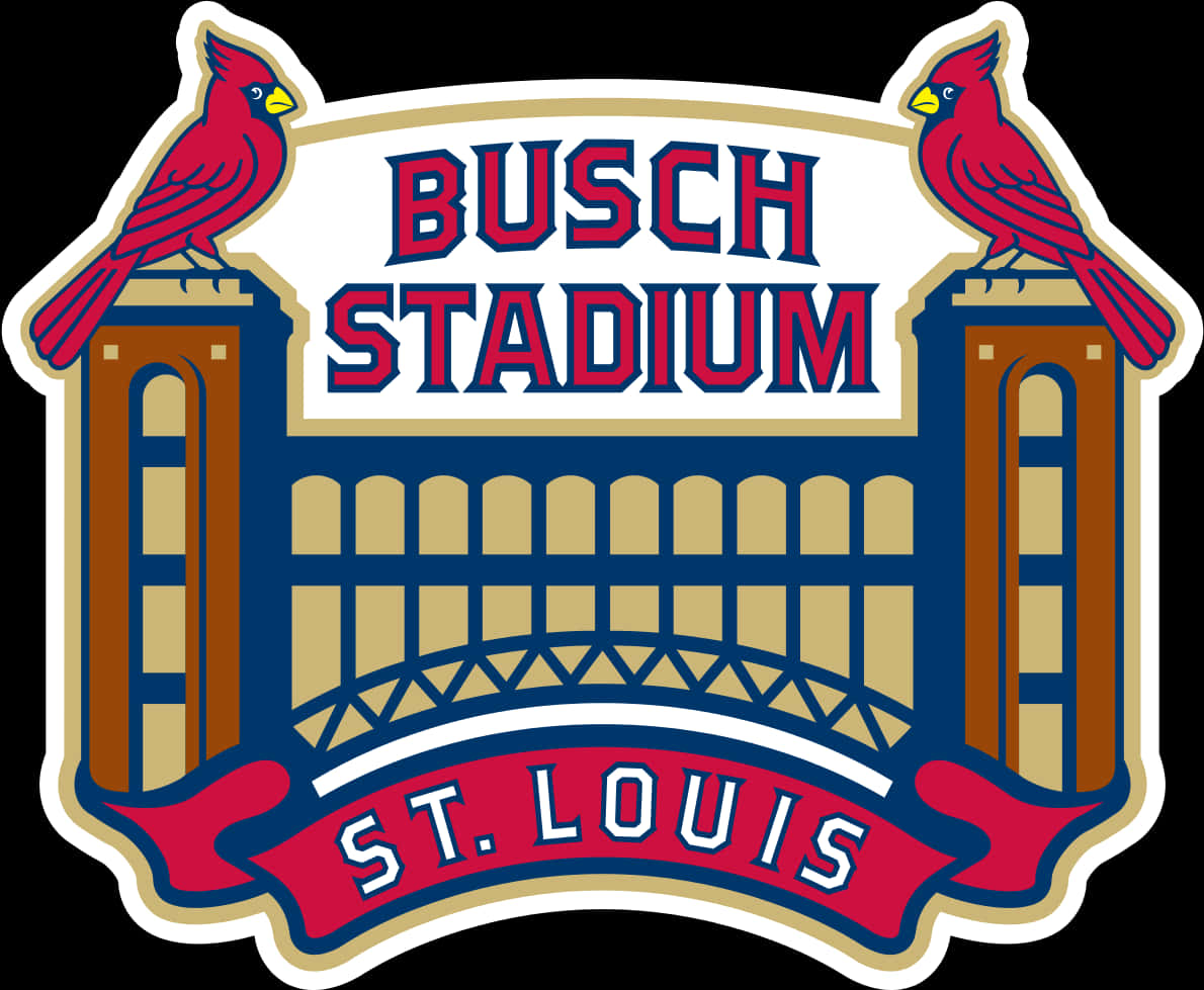 Busch Stadium Logo St Louis Cardinals PNG Image