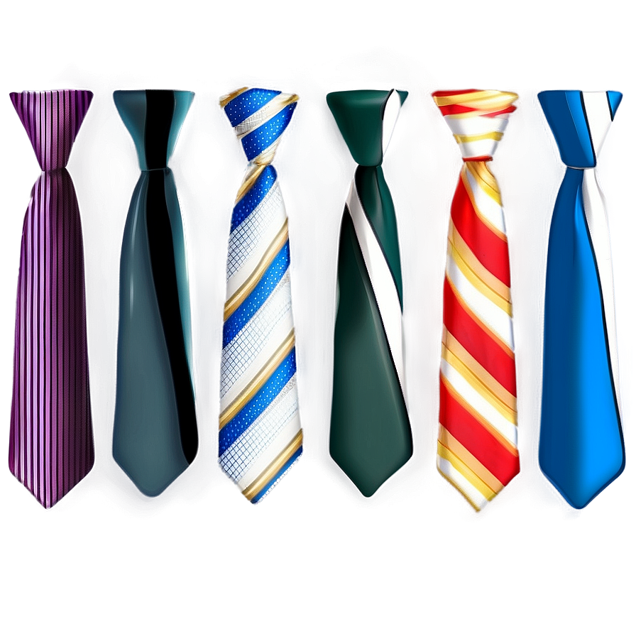 Business Necktie Collection Png Dqp PNG Image