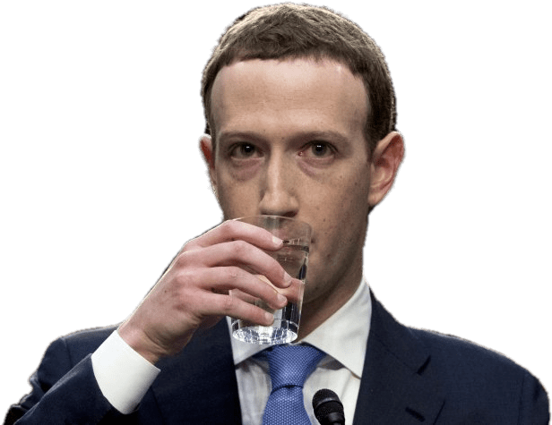 Businessman Drinking Water PNG Image