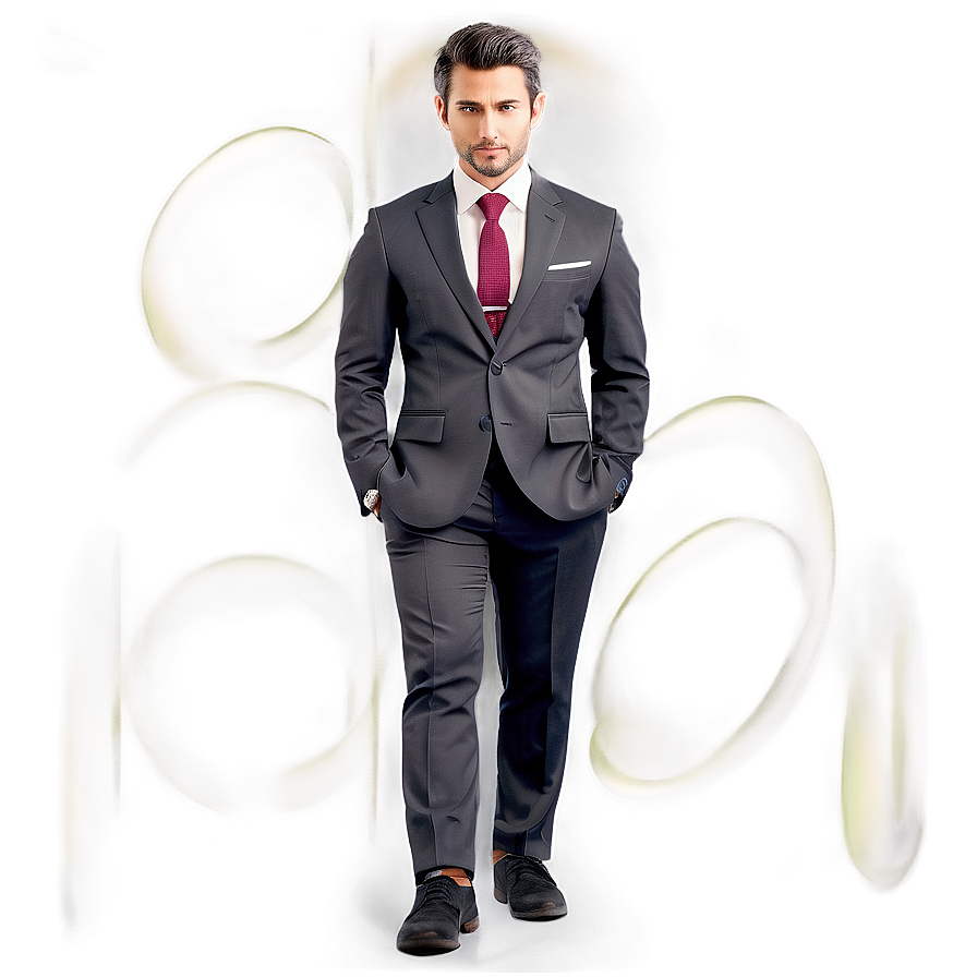 Businessman In Suit Png Str PNG Image