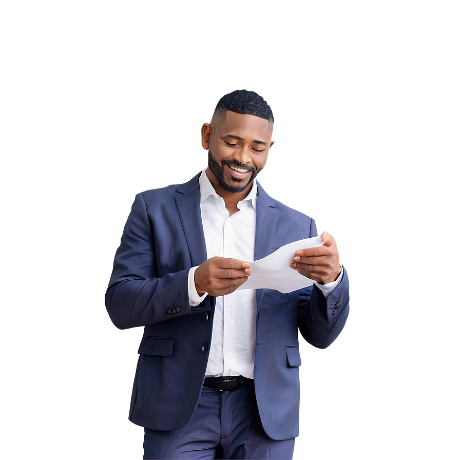 Businessman Making A Deal Png Pxe PNG Image