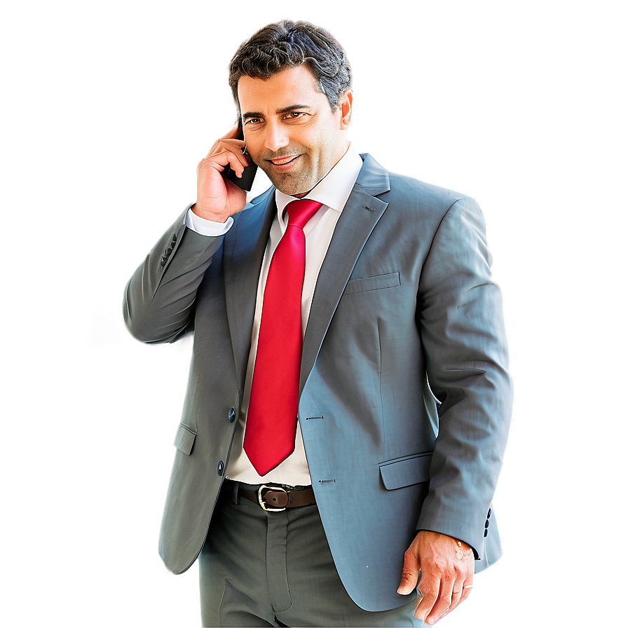 Businessman On Phone Png 29 PNG Image