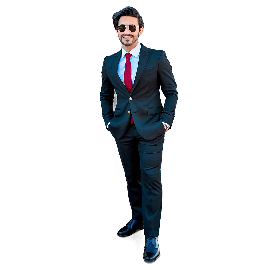 Businessman Suit Style Png 06262024 PNG Image